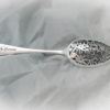 bespoke birth record christening spoon, handmade to custom order