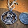 celebrate 90th Birthday with 1933 shilling Handcrafted and recycled birthday shilling pendant